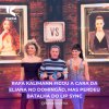 Rafa Kalimann participou da Batalha do Lip Sync no Domingão do Huck